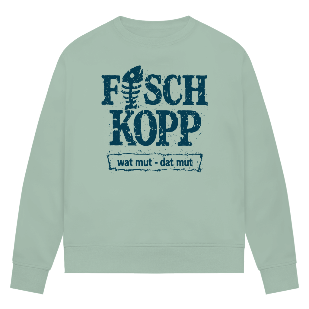 Sweatshirt Damen "FISCHKOPP! #560
