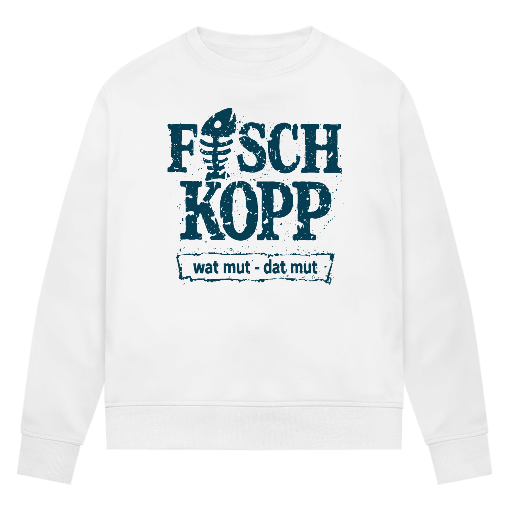 Sweatshirt Damen "FISCHKOPP! #560