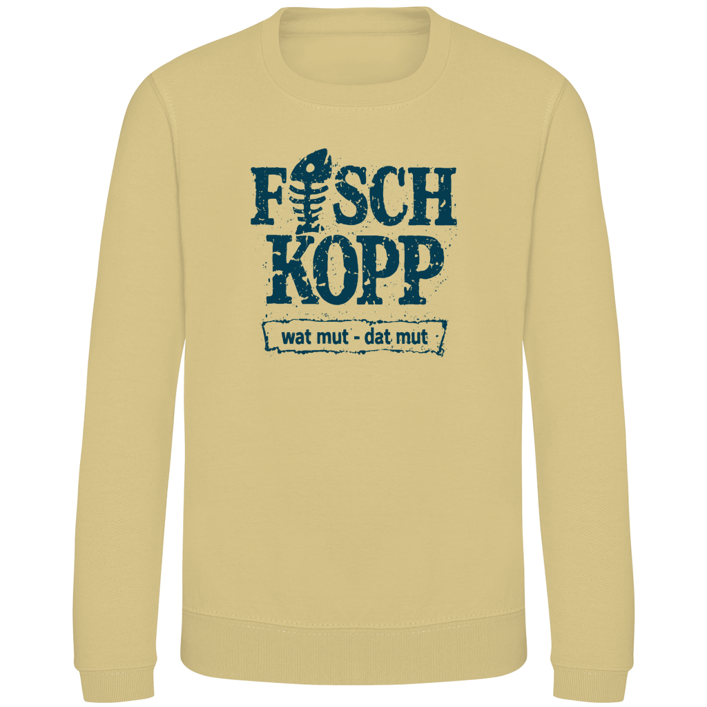 Sweatshirt Kinder  "FISCHKOPP" #560