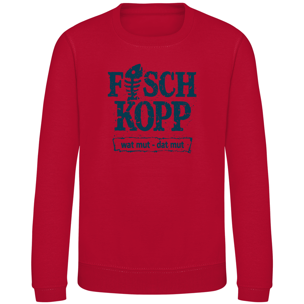 Sweatshirt Kinder  "FISCHKOPP" #560