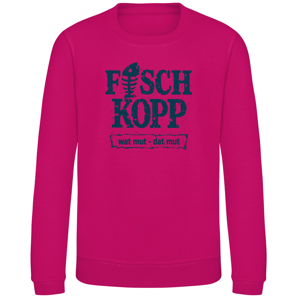 Sweatshirt Kinder  "FISCHKOPP" #560