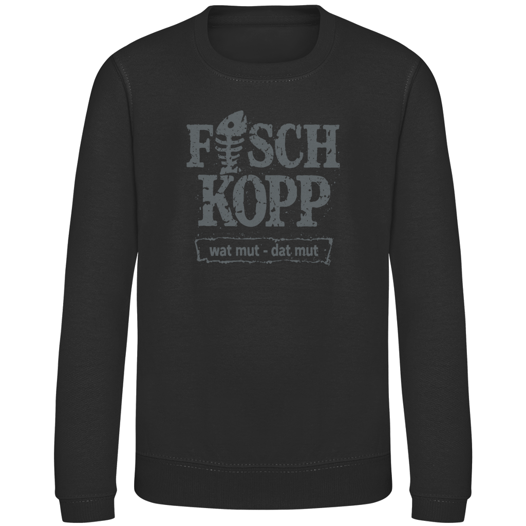 Sweatshirt Kinder  "FISCHKOPP" #560
