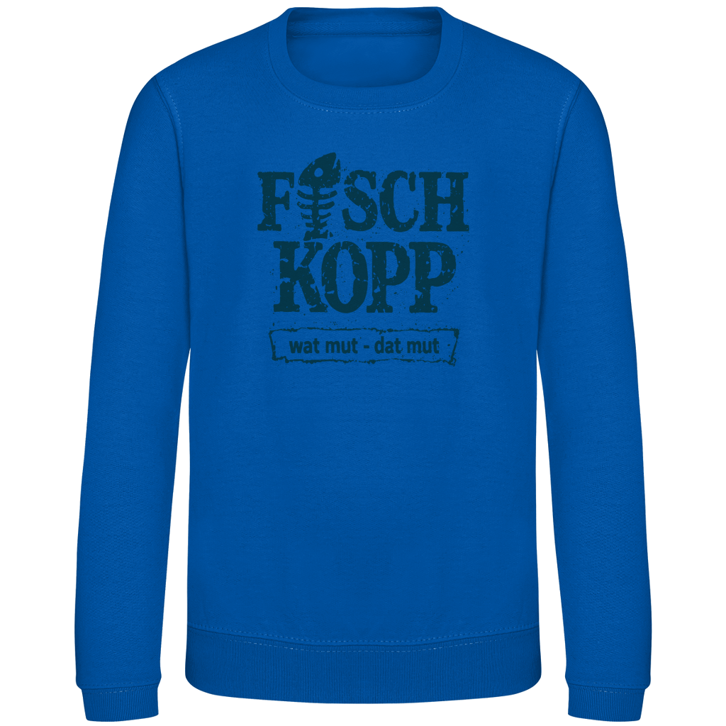 Sweatshirt Kinder  "FISCHKOPP" #560