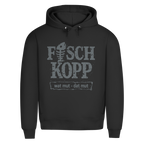 Hoodie Herren "FISCHKOPP" #560 - einseitiger Druck