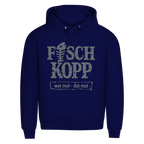 Hoodie Herren "FISCHKOPP" #560 - einseitiger Druck