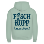 Hoodie Herren "FISCHKOPP" #560 - beidseitiger Druck