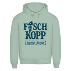 Hoodie Herren "FISCHKOPP" #560 - beidseitiger Druck