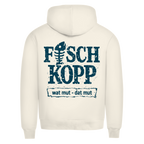 Hoodie Herren "FISCHKOPP" #560 - beidseitiger Druck