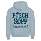 Hoodie Herren "FISCHKOPP" #560 - beidseitiger Druck