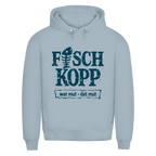 Hoodie Herren "FISCHKOPP" #560 - beidseitiger Druck