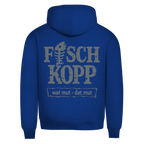 Hoodie Herren "FISCHKOPP" #560 - beidseitiger Druck