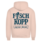 Hoodie Herren "FISCHKOPP" #560 - beidseitiger Druck