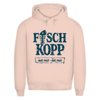 Hoodie Herren "FISCHKOPP" #560 - beidseitiger Druck