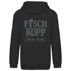 Hoodie Kinder  "FISCHKOPP" #560 - beidseitiger Druck