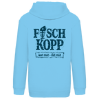 Hoodie Kinder  "FISCHKOPP" #560 - beidseitiger Druck