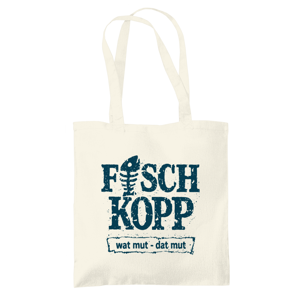 Baumwolltasche "FISCHKOPP" #560