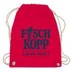 Kordelrucksack  "FISCHKOPP" #560