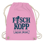 Kordelrucksack  "FISCHKOPP" #560