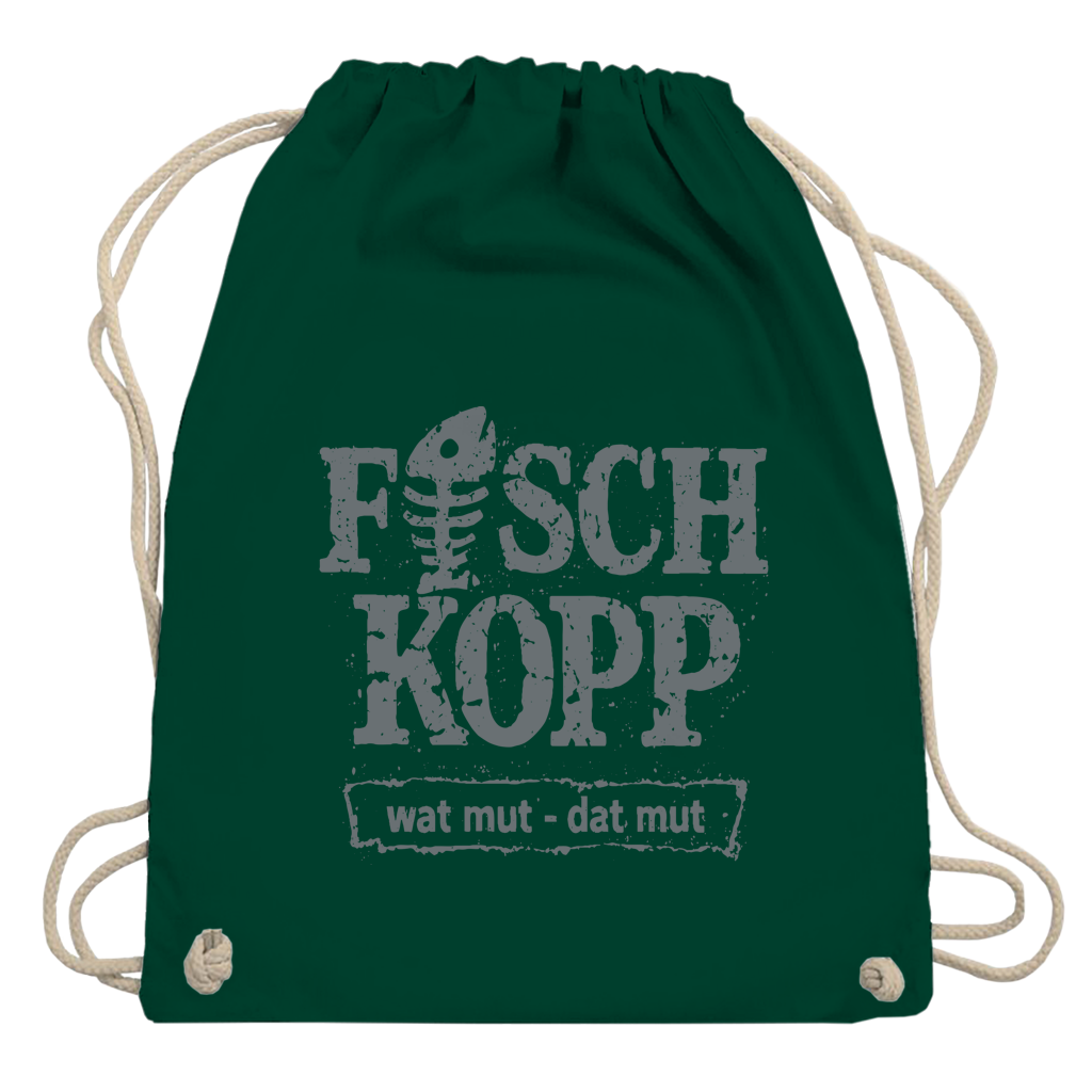 Kordelrucksack  "FISCHKOPP" #560
