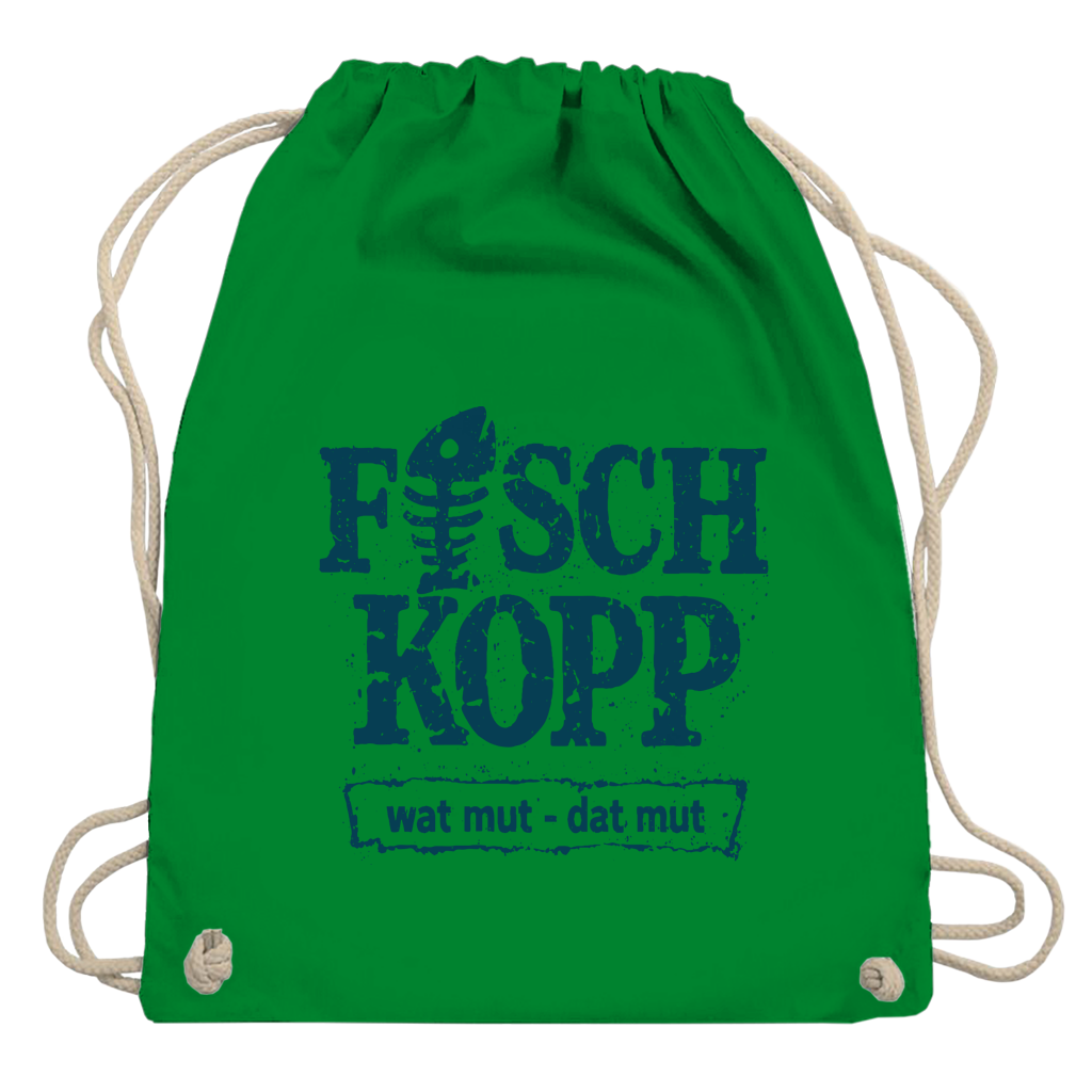 Kordelrucksack  "FISCHKOPP" #560