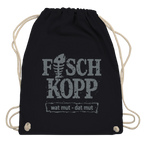 Kordelrucksack  "FISCHKOPP" #560