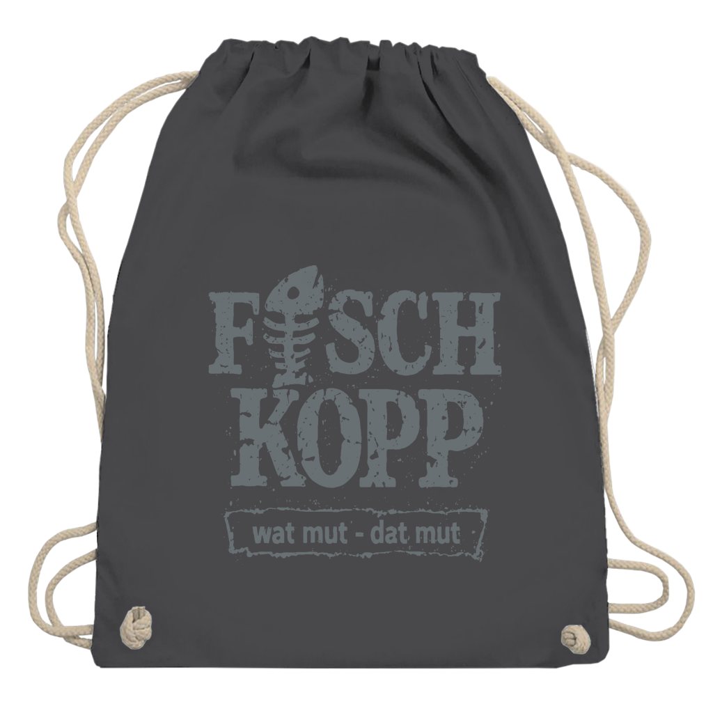 Kordelrucksack  "FISCHKOPP" #560