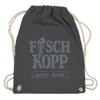 Kordelrucksack  "FISCHKOPP" #560