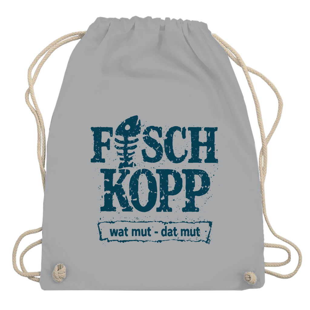 Kordelrucksack  "FISCHKOPP" #560