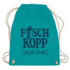 Kordelrucksack  "FISCHKOPP" #560