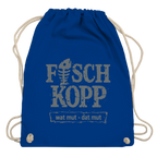 Kordelrucksack  "FISCHKOPP" #560