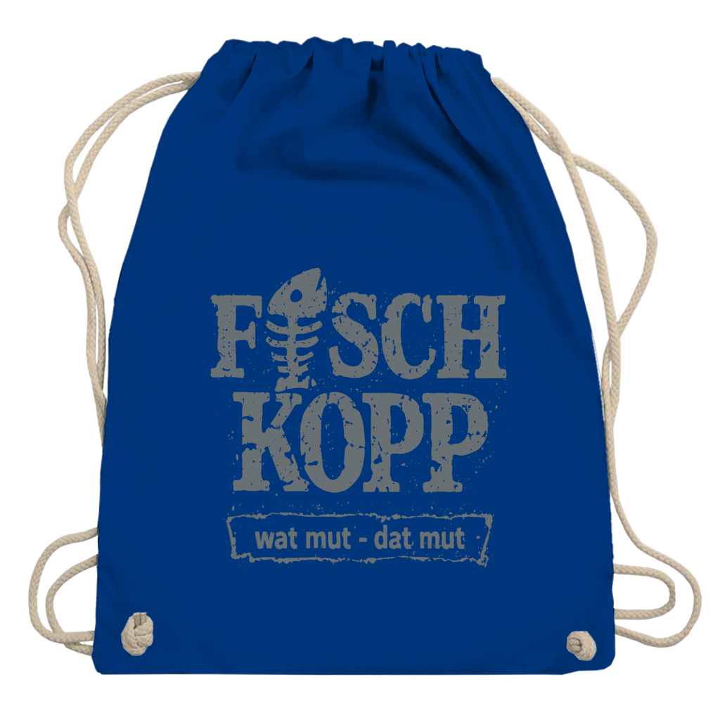 Kordelrucksack  "FISCHKOPP" #560