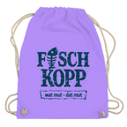 Kordelrucksack  "FISCHKOPP" #560