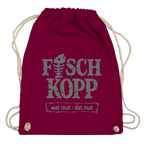 Kordelrucksack  "FISCHKOPP" #560