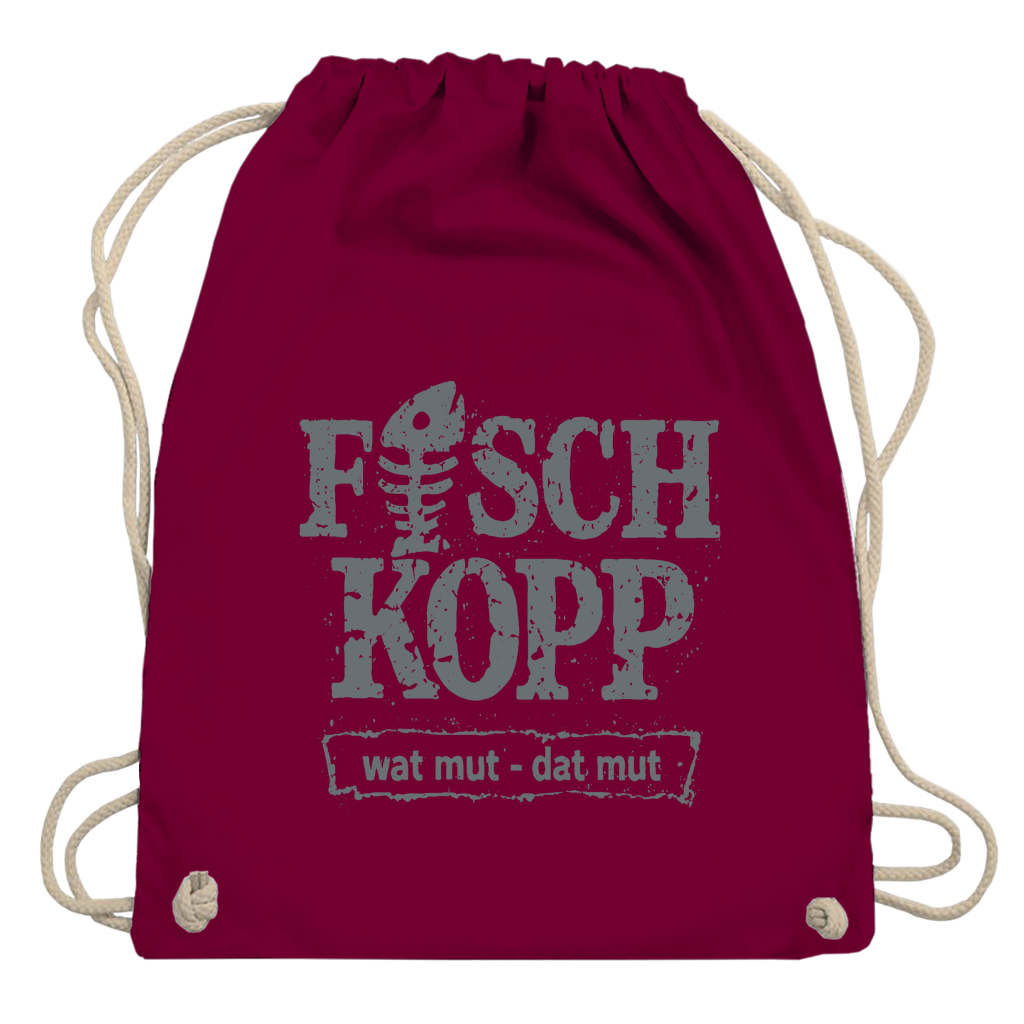 Kordelrucksack  "FISCHKOPP" #560