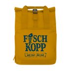 Rucksack mit Seitentasche  "FISCHKOPP" #560 Gr. S