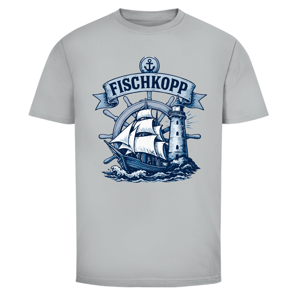 T-Shirt unisex "FISCHKOPP! #522 - einseitiger Druck
