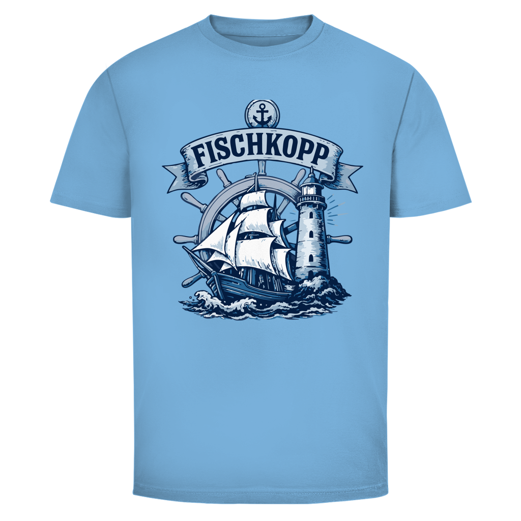T-Shirt unisex "FISCHKOPP! #522 - einseitiger Druck