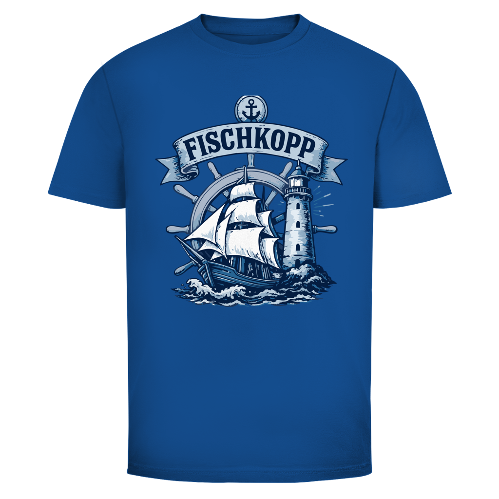 T-Shirt unisex "FISCHKOPP! #522 - einseitiger Druck