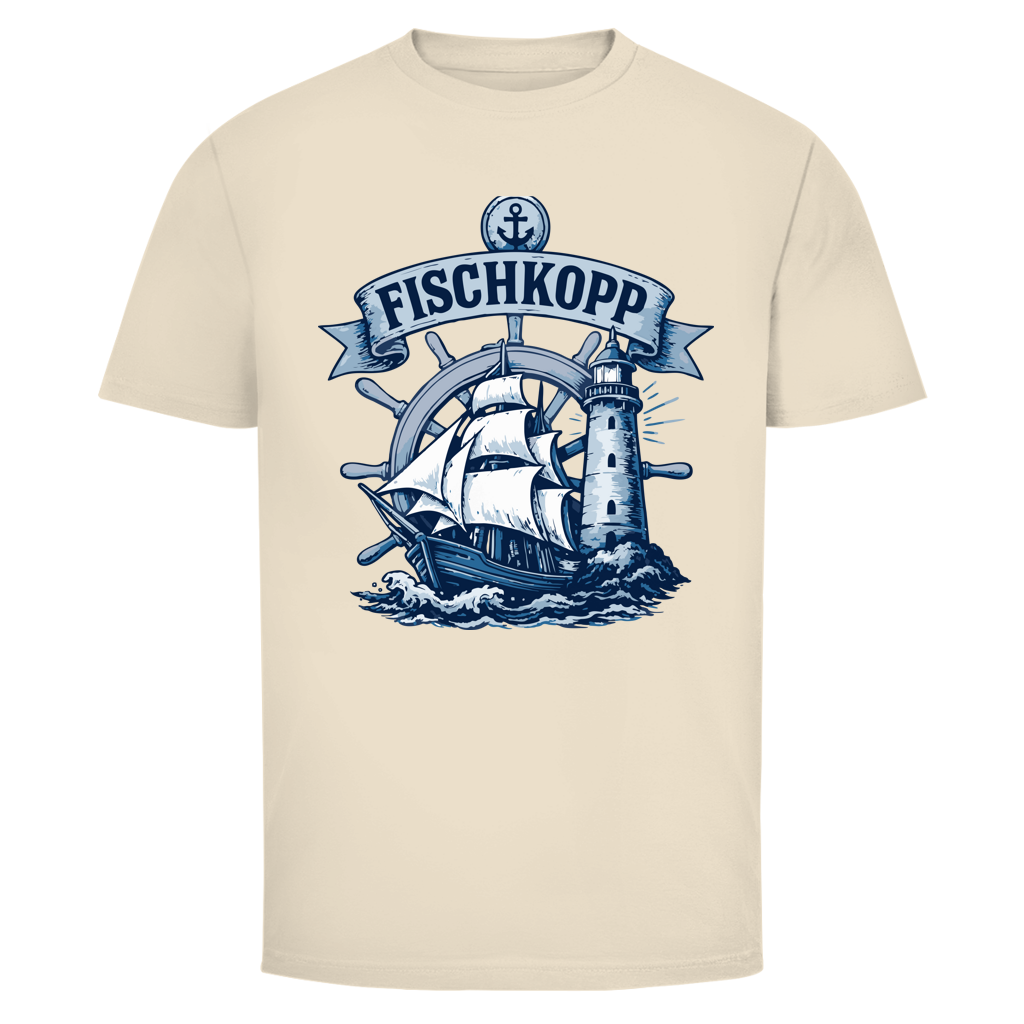 T-Shirt unisex "FISCHKOPP! #522 - einseitiger Druck