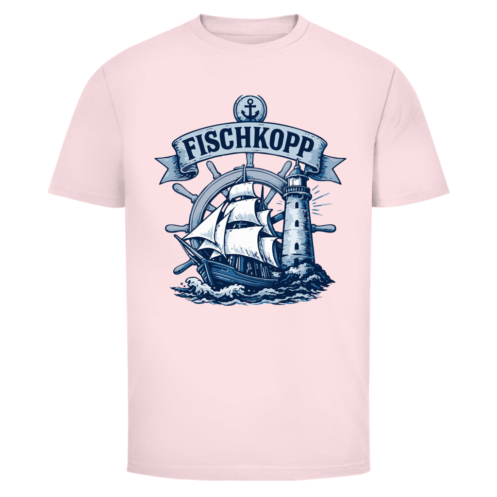 T-Shirt unisex "FISCHKOPP! #522 - einseitiger Druck