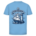T-Shirt unisex "FISCHKOPP" #522 - beidseitiger Druck