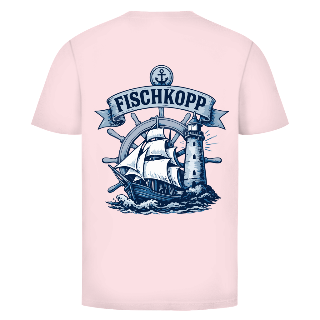 T-Shirt unisex "FISCHKOPP" #522 - beidseitiger Druck