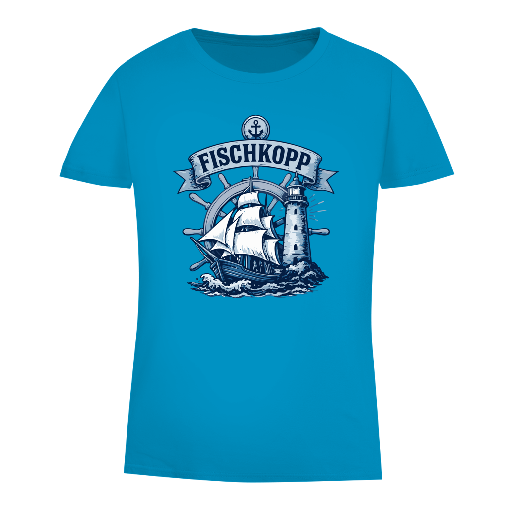 T-Shirt Damen "FISCHKOPP" #522