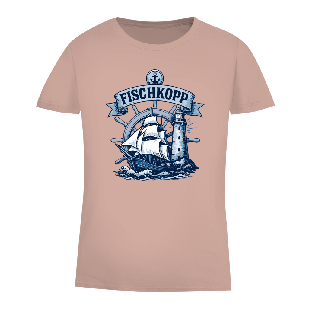 T-Shirt Damen "FISCHKOPP" #522