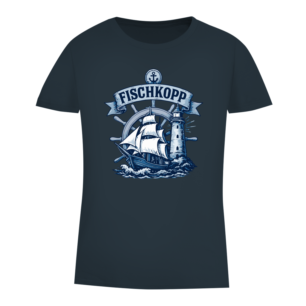 T-Shirt Damen "FISCHKOPP" #522