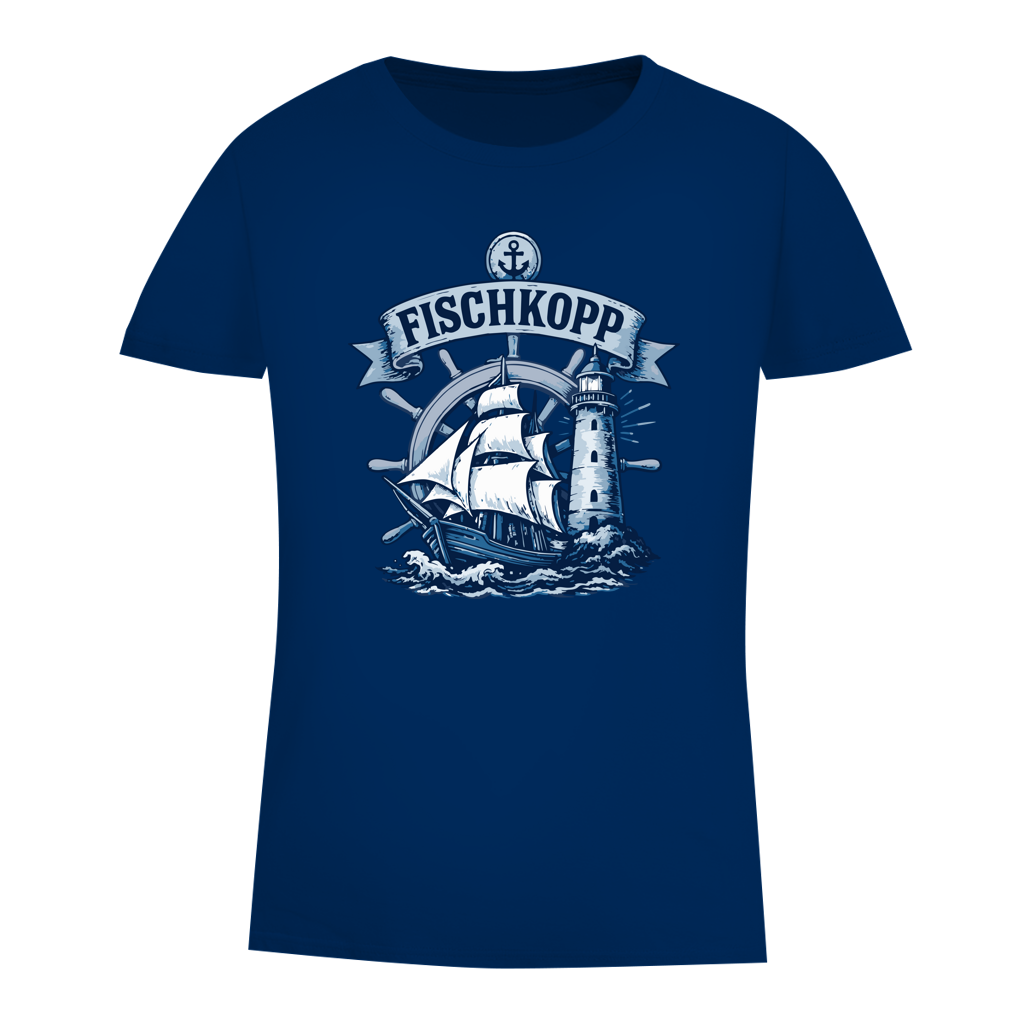 T-Shirt Damen "FISCHKOPP" #522