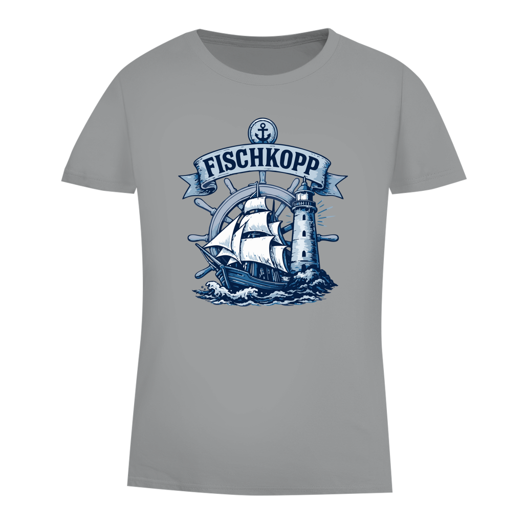 T-Shirt Damen "FISCHKOPP" #522
