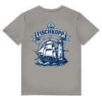 T-Shirt Herren V-Neck "FISCHKOPP" #522