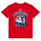 T-Shirt Herren V-Neck "FISCHKOPP" #522