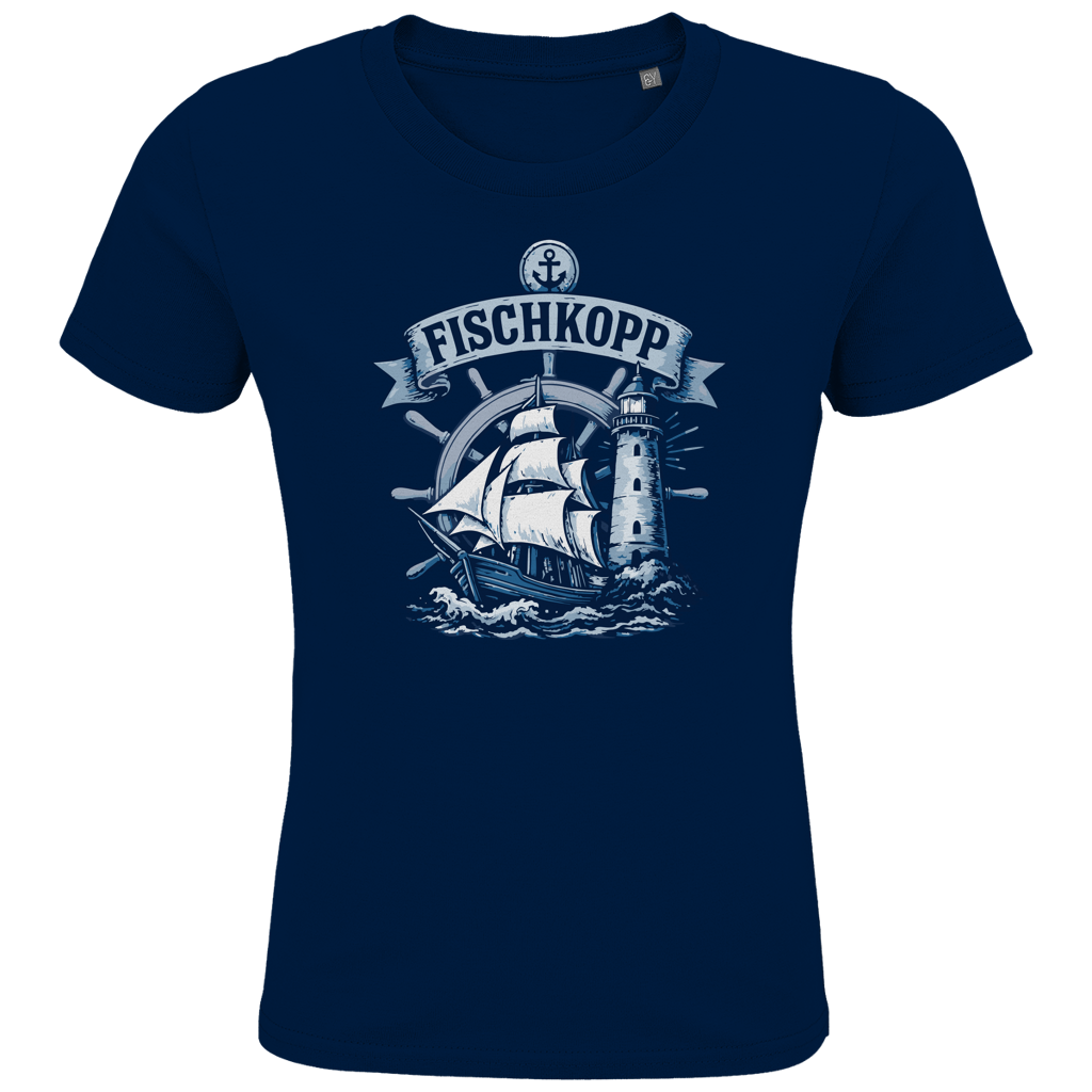 T-Shirt Kinder "FISCHKOPP" #522 einseitiger Druck